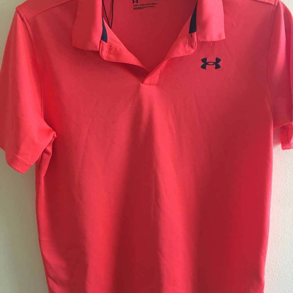 Under Armour Red Polo SportyShirt